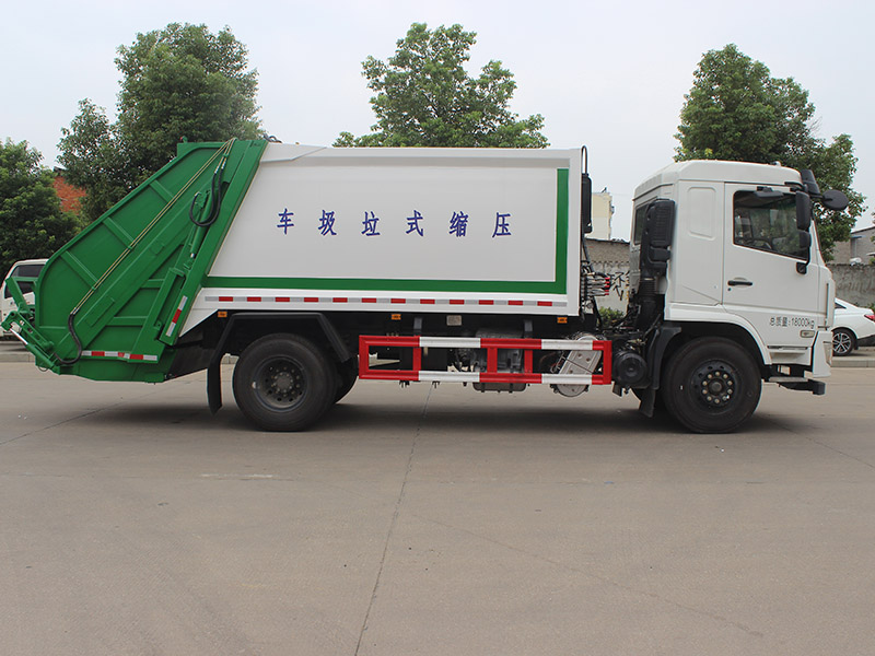 東風(fēng)專用底盤(pán)12方-14方壓縮垃圾車